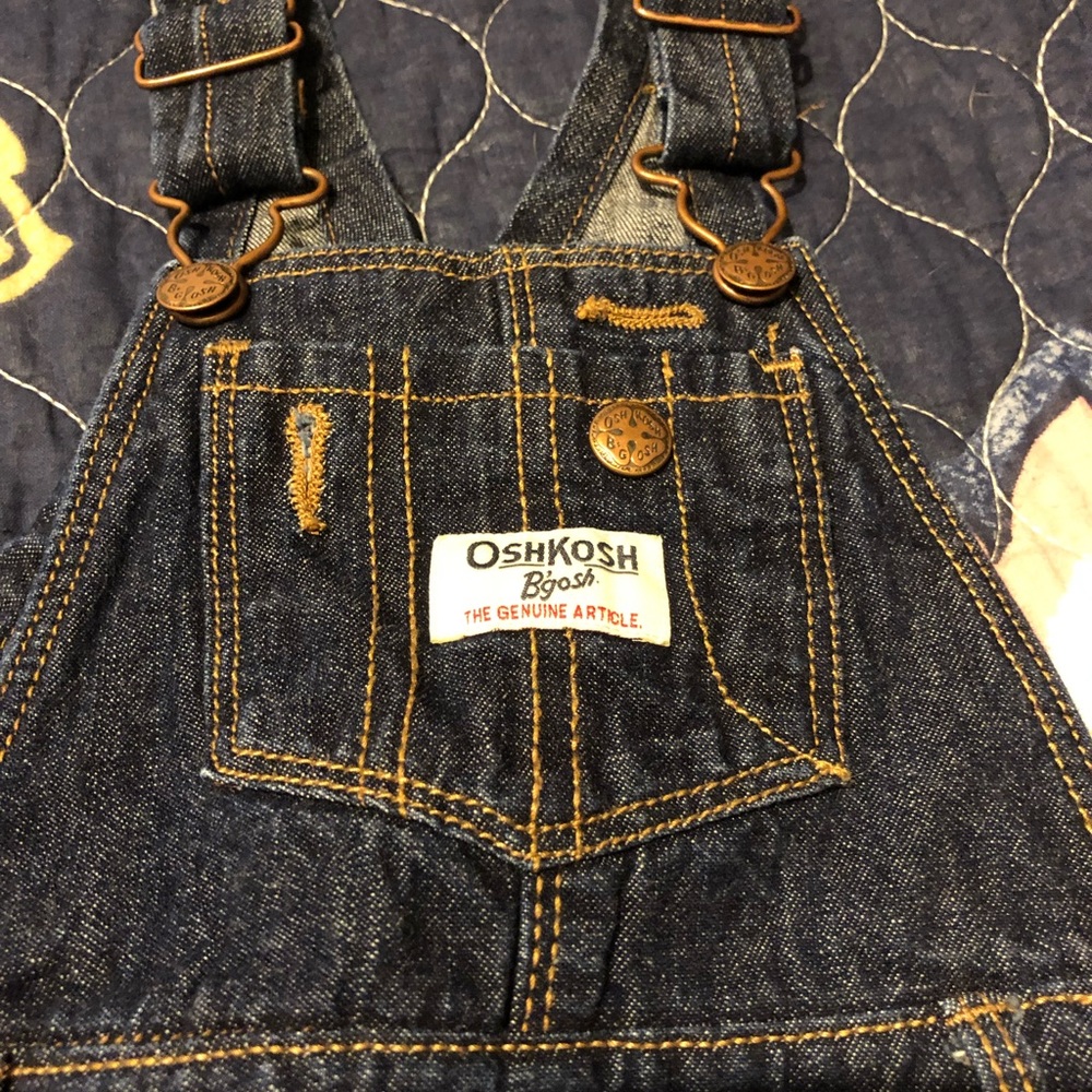 Fleece lined overalls Osh Kosh